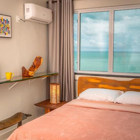 Apartamento Vista Mar Melhor Localizacao Da Cidade 福塔雷萨 外观 照片