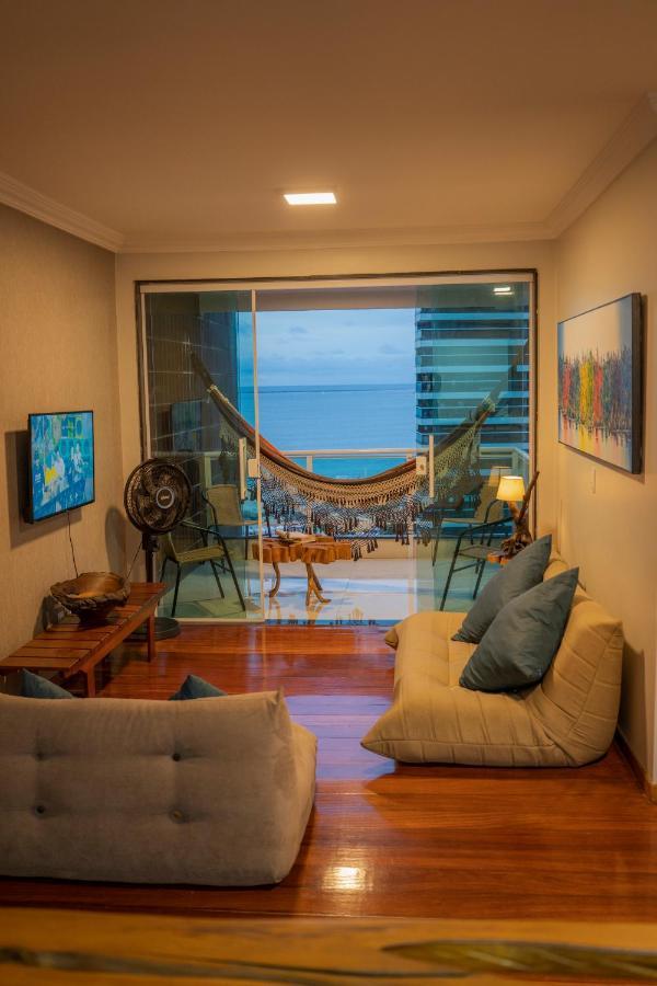 Apartamento Vista Mar Melhor Localizacao Da Cidade 福塔雷萨 外观 照片