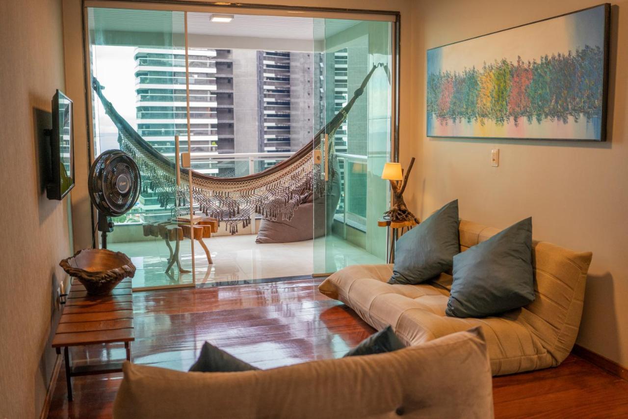Apartamento Vista Mar Melhor Localizacao Da Cidade 福塔雷萨 外观 照片
