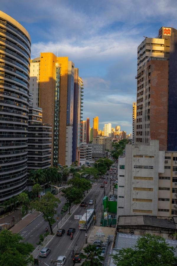 Apartamento Vista Mar Melhor Localizacao Da Cidade 福塔雷萨 外观 照片